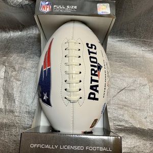 New England Patriots Full Size NFL Football
